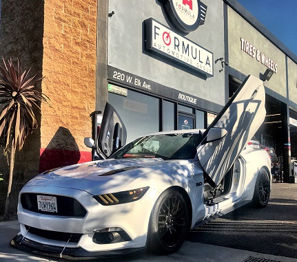 mustang 5.0 with lambo doors